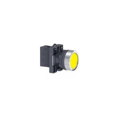 Nút nhấn có đèn báo Ø 22 Schneider XA2EW35Q1