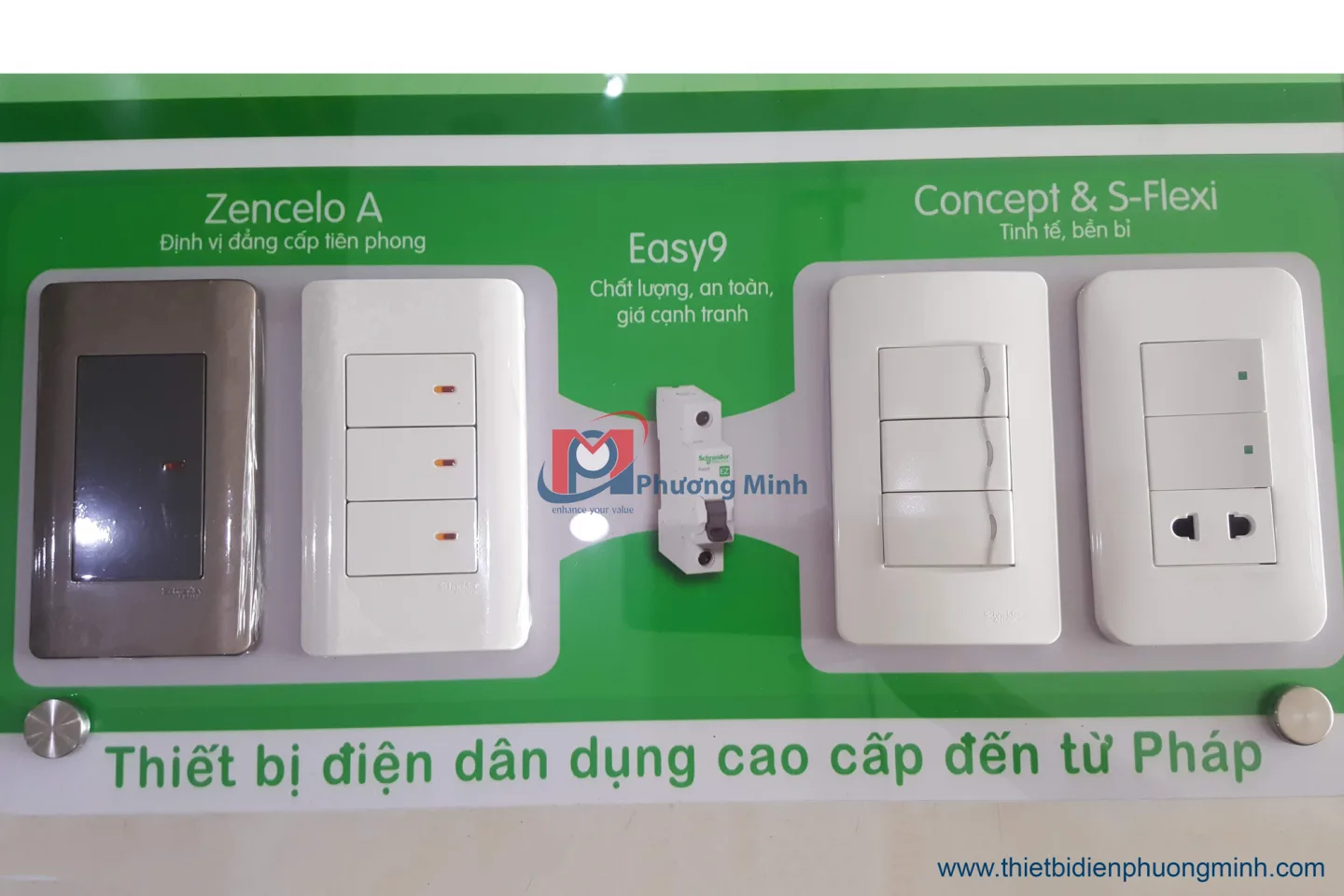 công tắc ổ cắm Schneider