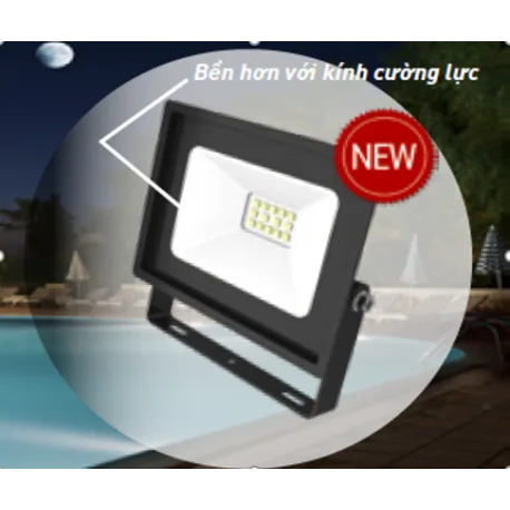 Đèn pha LED, 10W, 6500K, ánh sáng trắng NNYC2012188
