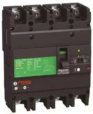 EZC630N4500N - Cầu dao tự động EZC 4P N 400A - Schneider - Ảnh 2
