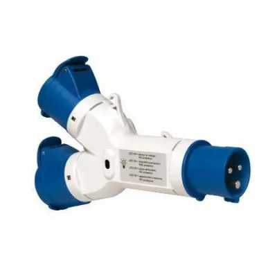 Phích cắm chia 3 ngã 3P 16A 6H IP44 - Schneider - PKZM409