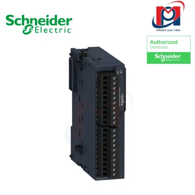 Module TM3-4 Analog Inputs , 2 Analog out Spring - Schneider - TM3AM6G