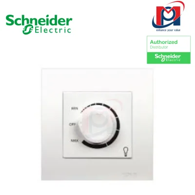 Dimmer đèn 400W Vivace - Schneider -  Màu Trắng - KB31RD400_WE