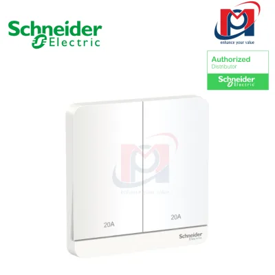 Bộ công tắc đôi 2 cực 20A AvatarOn - Schneider - E8332D20N_WE_G19 - E8332D20N_WG_G19 - E8332D20N_WD_G19