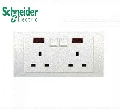 Ổ cắm đôi 3 chấu KB25N_AS Schneider
