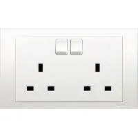 Ổ cắm đôi 3 chấu KB25_WE Schneider