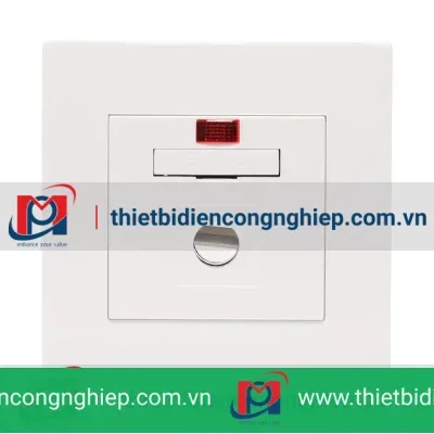 FUSED CONNECTION KBN30FSG_WE có đèn báo Schneider Xám Trắng