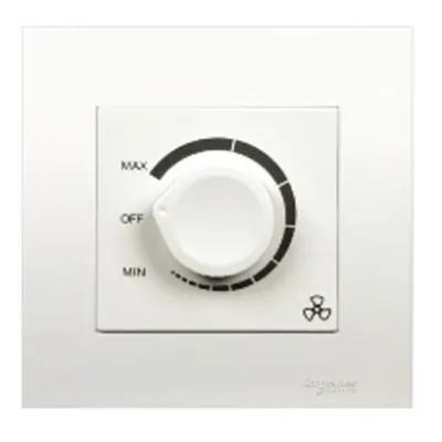 Dimmer quạt Vivace - Schneider - Màu Bạc - KB31RF250_AS