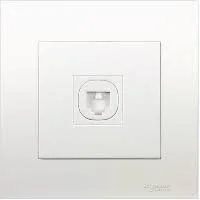 Ổ cắm điện thoại đơn Vivace - Schneider -  Màu Trắng - KB31TS_WE