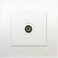 Ổ cắm TV - Schneider Vivace - Màu Trắng - KB31TV_WE