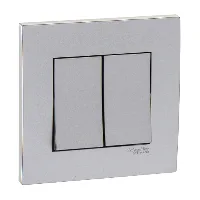 Bộ công tắc nhấn đôi 10A KB32BP_AS Schneider