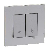 Bộ công tắc đôi không làm phiền và xin dọn phòng KB32SDC_AS Schneider