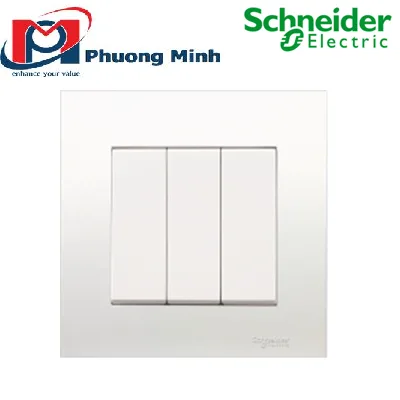 Bộ công tắc ba 2 chiều Vivace KB33_WE