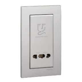 Bộ ổ cắm dao cạo râu KBT727V_AS Schneider