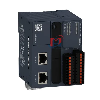 TM221M16RG - Bộ điều khiển M221-16IO Relay Spring Modular