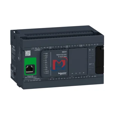 TM241CEC24U - Bộ điều khiển M221-24IO Transistor Sink Ethernet Can Master