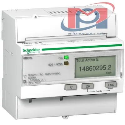 A9MEM3275- Triphase kWh meter CT LON MID - Schneider