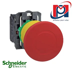 Nút nhấn dừng khẩn cấp, kéo để nhả XB5AT842 Schneider