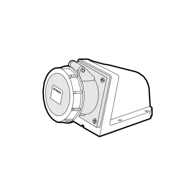 Ổ cắm nổi IP67 J1232-6