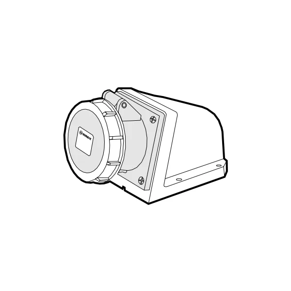Ổ cắm nổi IP67 J1232-6