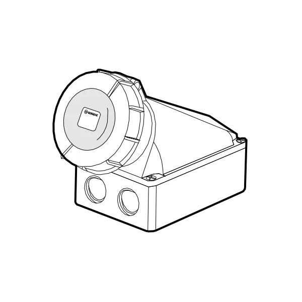 Ổ cắm nổi IP67 J1342-6