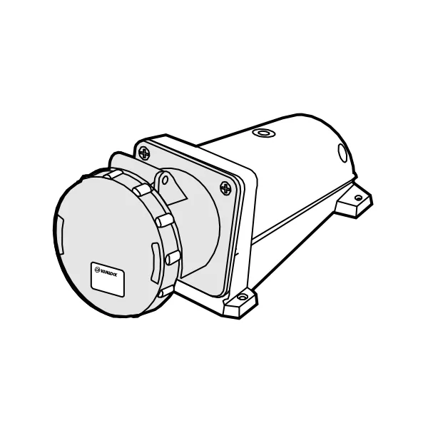 Ổ cắm nổi IP67 - Sino Vanlock - 1351106