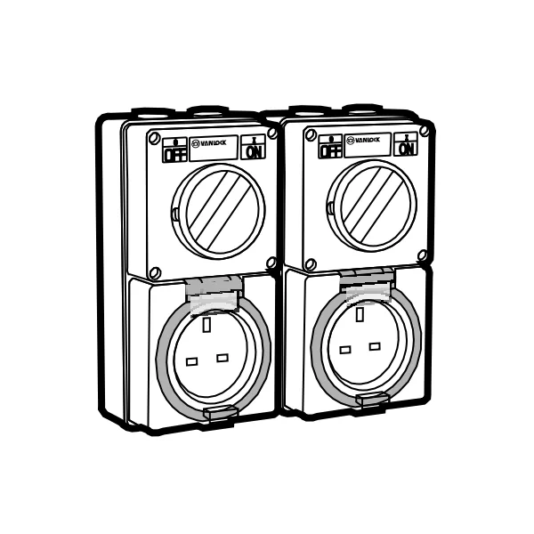 Ổ cắm công tắc kết hợp 56CV316/110