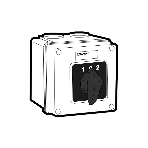Công tắc 3 cực 3 vị trí - Sino Vanlock - 56SW320CO