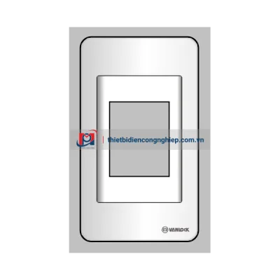 Mặt nhựa chứa 2 MCB SC122/M