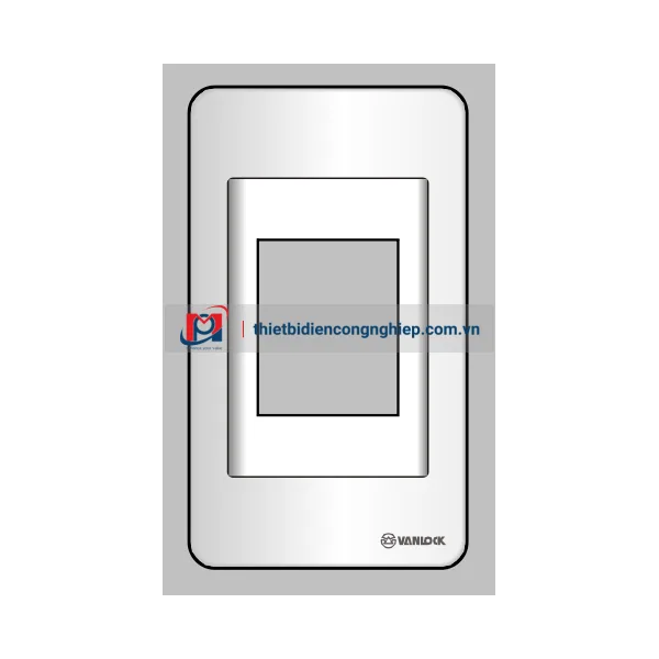 Mặt nhựa chứa 2 MCB SC122/M
