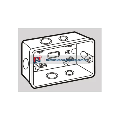 Đế âm tự chống cháy S2157/HA/HB