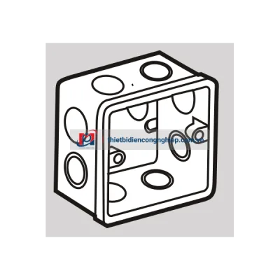 Đế âm nhựa tự chống cháy S3157L