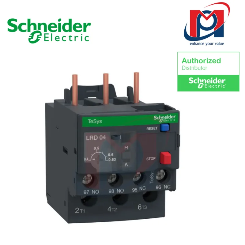 Relay nhiệt TeSys LRD - Schneider - LRD04