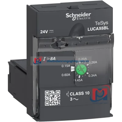 LUCAX6BL - Bộ khởi động motor 0.15-0.6A 24VDC
