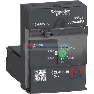 LUCAX6FU - Bộ khởi động motor 0.15-0.6A 110-240V