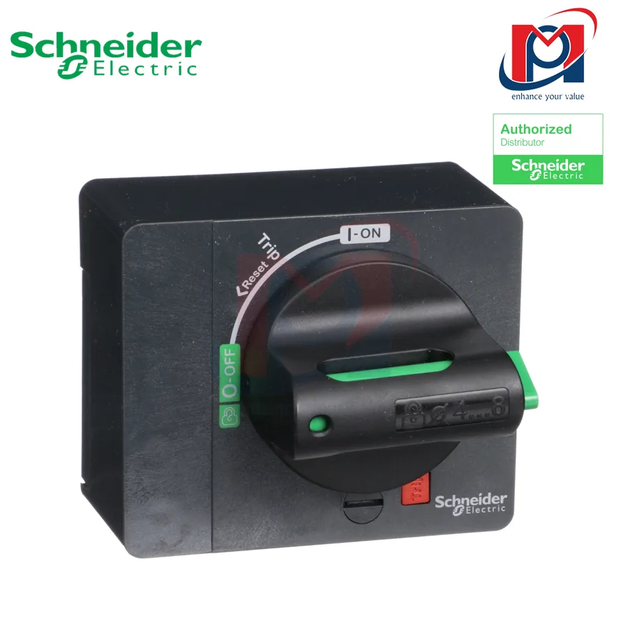 LV426930 - Tay nắm xoay đen NSXM PP B - Schneider