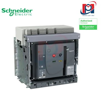 Máy cắt chân không MVS CB 2000A 50kA 4P MDO ET2 drawout - Schneider - MVS20N4MW2L