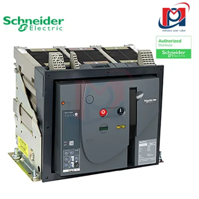 Máy cắt chân không MVS CB 1600A 65kA 3P MF ET2 fixed - Schneider - MVS16H3MF2L