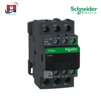 LC1D25BNE - Khởi động từ loại D green 25A 24-60VAC/DC