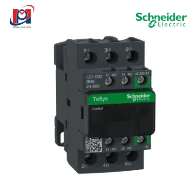 LC1D32BNE - Khởi động từ loại D green 32A 24-60VAC/DC
