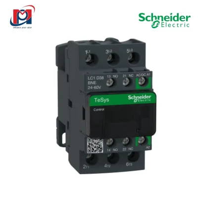 LC1D38BNE - Khởi động từ loại D green 38A 24-60VAC/DC
