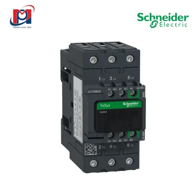 LC1D80ABNE - Khởi động từ loại D green 12A 24-60VAC/DC