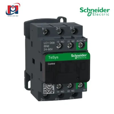 LC1D09BNE - Khởi động từ loại D green 9A 24-60VAC/DC