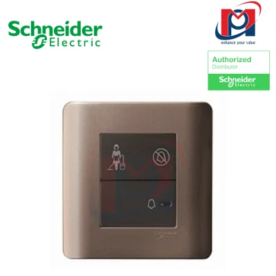 Bộ nhấn chuông đơn có DND và PCU - Schneider - E8431BPDM
