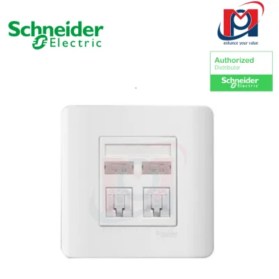 Ổ cắm mạng đôi cat6 - Schneider - E8432RJS_6