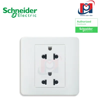 Ổ cắm đôi 3 chấu - Schneider - E84426UES2_WE_G19 - E84426UES2_SZ_G19 - E84426UES2_SA_G19
