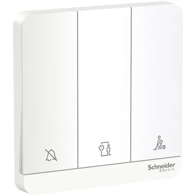 Bộ công tắc "Không làm phiền","Xin dọn phòng","Vui lòng chờ" AvatarOn - Schneider - E8333DMWS
