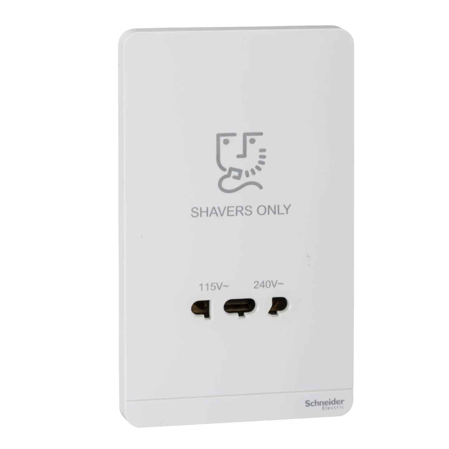 Bộ ổ cắm dao cạo râu AvatarOn - Schneider - E83T727V