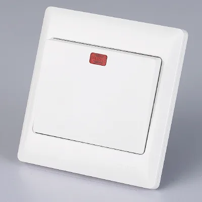 NEW6-D00190 - Công tắc đơn DP 45A 250V có đèn màu trắng  - Chint - 737539
