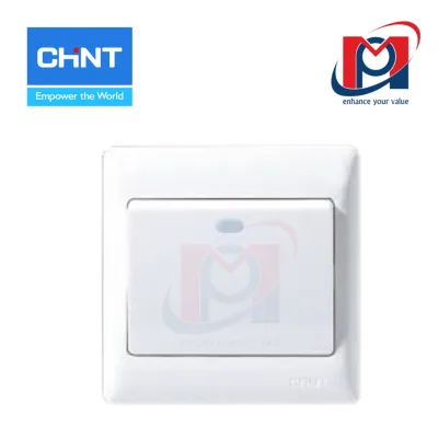 NEW7-G00200A - Bộ công tắc đơn 2 chiều 10AX 250V màu trắng - Chint - 737441